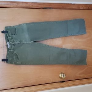 Zara Basic Z1975 Denim Straight Cropped Jeans